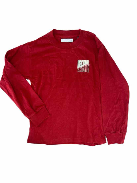 Abercrombie (C) Red Youth Size 8 LSTop