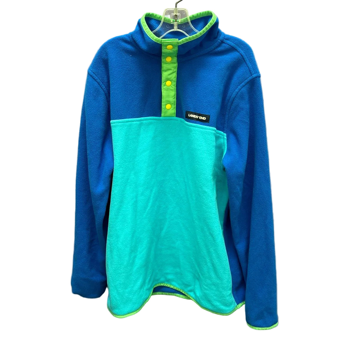 Lands End Blue Youth Size 14-16 Fleece