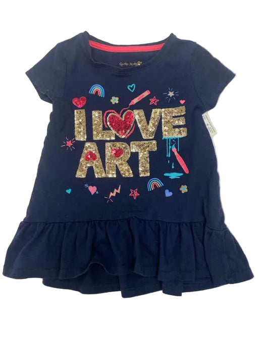 Cynthia Rowley (A) Navy Toddler Size 5-6 SSTop