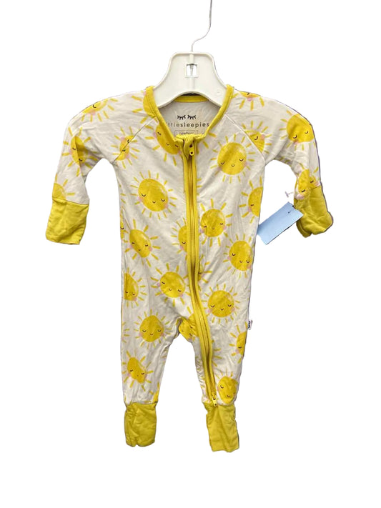 Little Sleepies (A) Yellow Infant Size NB 1PCSleepwear