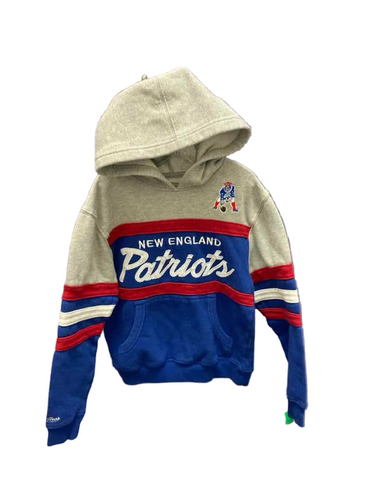 Mitchell & Ness Blue Gray Youth Size 8 Sweatshirt