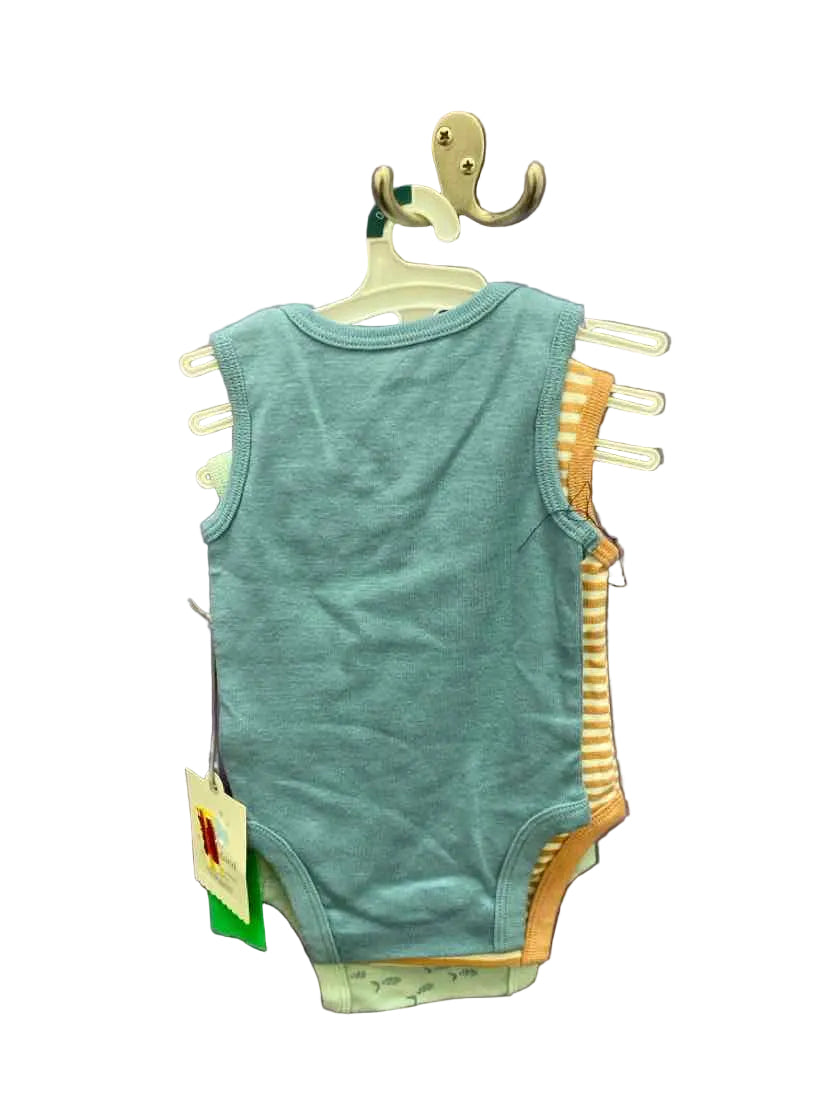 Cloud Island (D) Orange Blue Infant Size 0-3 MO 3PC Casual