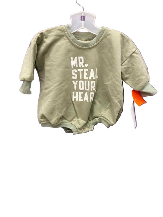 Triple the Joy Valentines Infant Size 3-6 MO Sweatshirt