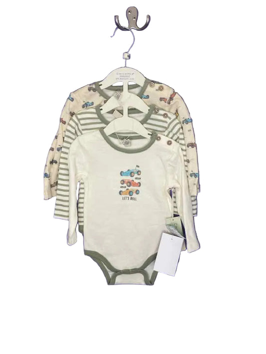 Chick Pea (B) Cream Infant Size 6-9 MO 3PCSleepwear