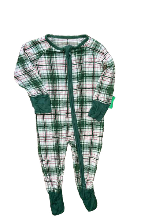 Little Sleepies (A) Green Infant Size 3-6 MO 1PCSleepwear