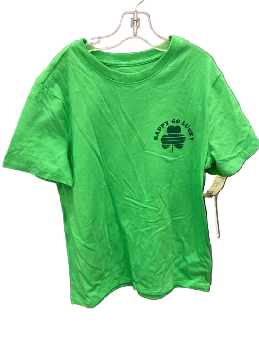 Cat and Jack (D) St Patrick’s Day Youth Size 8 SSTop