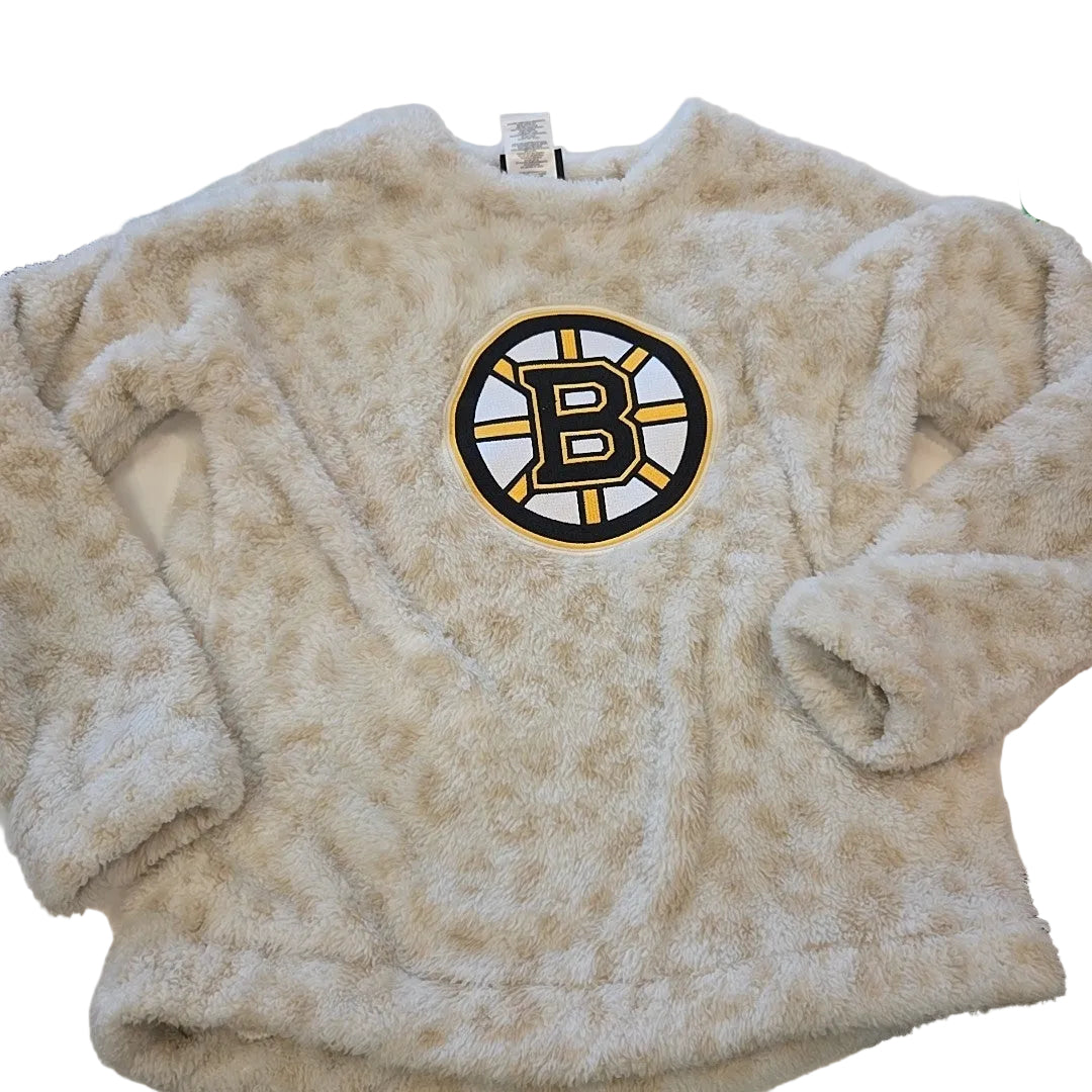 NHL (B) Beige Youth Size 7-8 Sweatshirt