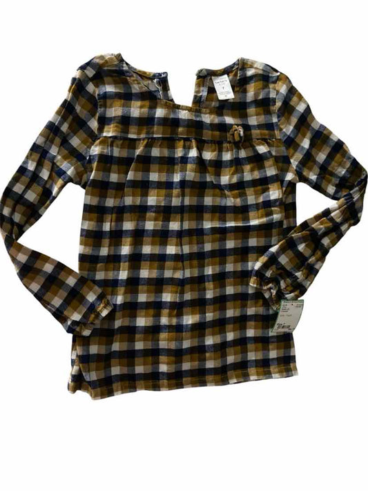 Carters (C) Checked Youth Size 7 LSTop