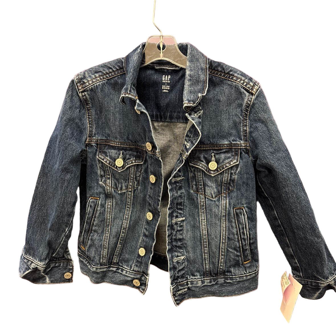 Gap (B) Blue Youth Size 6 Jacket Denim