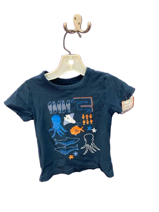 Tea Collection (A) Navy Toddler Size 2T SSTop