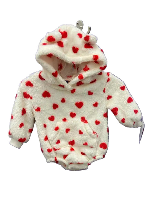 Old Navy (C) Valentines Infant Size 6-12 MO Fleece