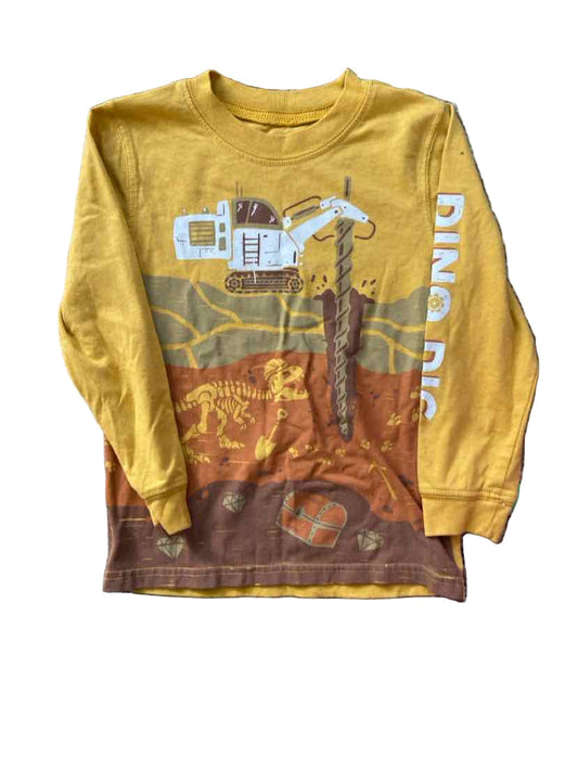 Carters (C) Yellow Toddler Size 4T LSTop