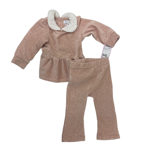 Rachel Zoe (A) Pink Infant Size 12 MO 2PC Casual