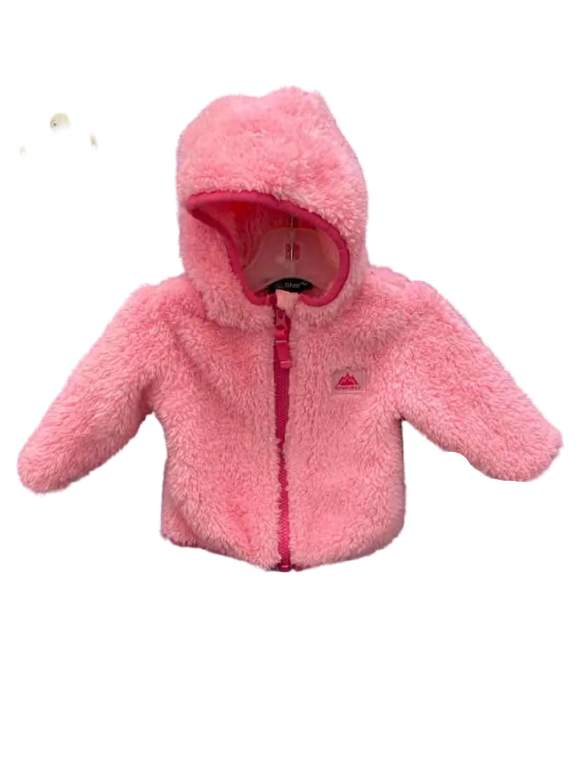 Snozu (A) Pink Infant Size 3-6 MO Jacket Fleece