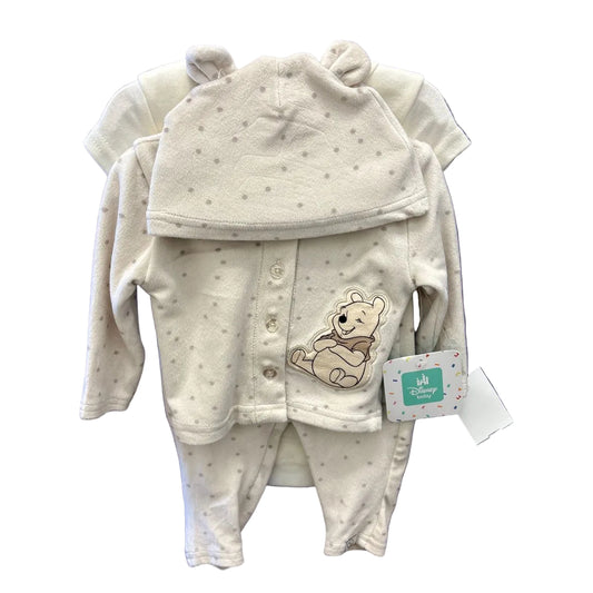 Disney Babies (C) Beige Infant Size 3-6 MO 3PC Casual