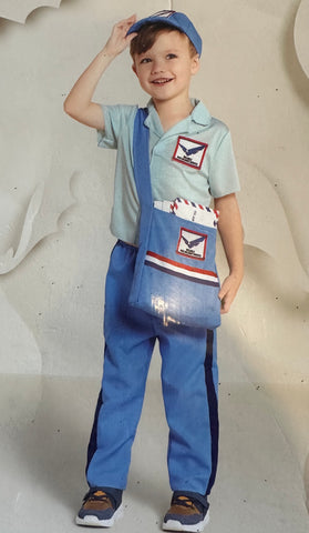 Costume Mailman Target Size 4-5 NWT