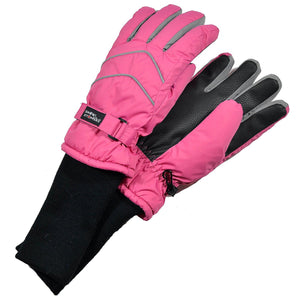 Gloves Snow Stoppers Size Large Fuchsia NWT