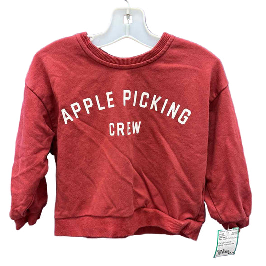 Little Joy Co Red Toddler Size 2T Sweatshirt