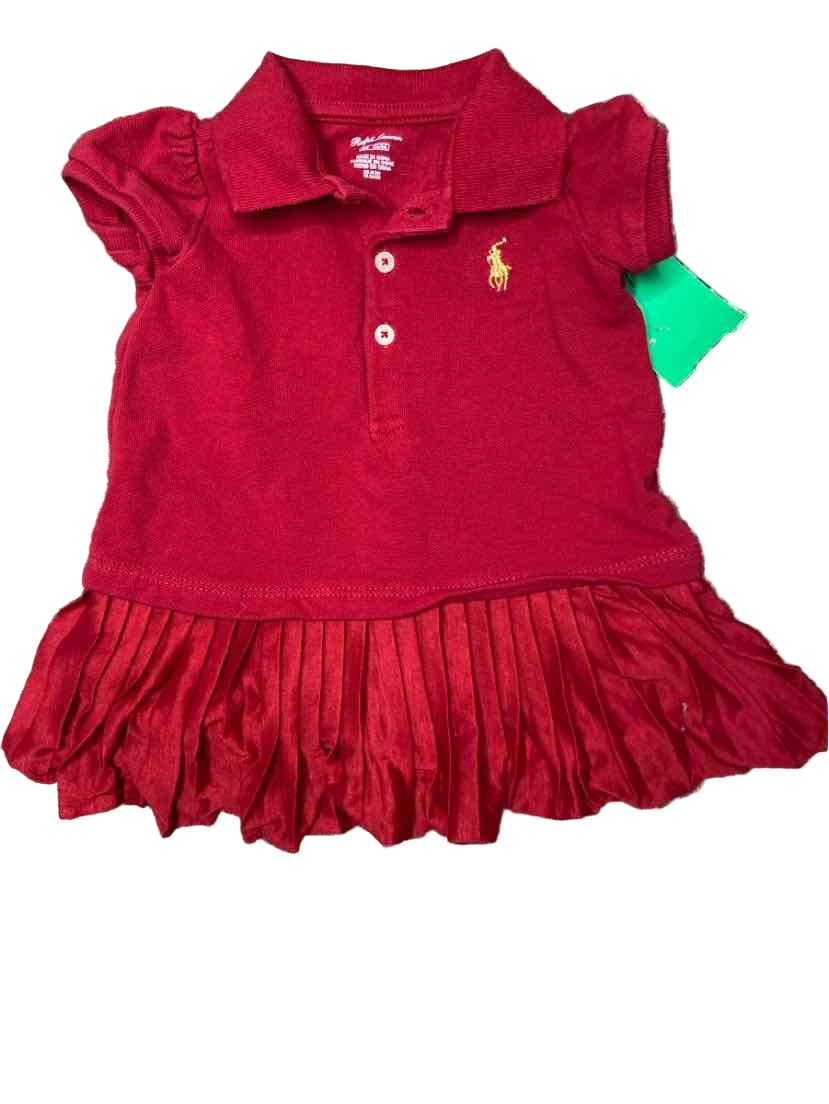 Ralph Lauren (A) Red Infant Size 6 MO CasualDress
