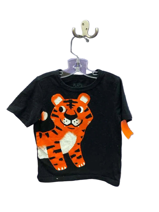 Children's Place (D) Black Orange Toddler Size 3T SSTop