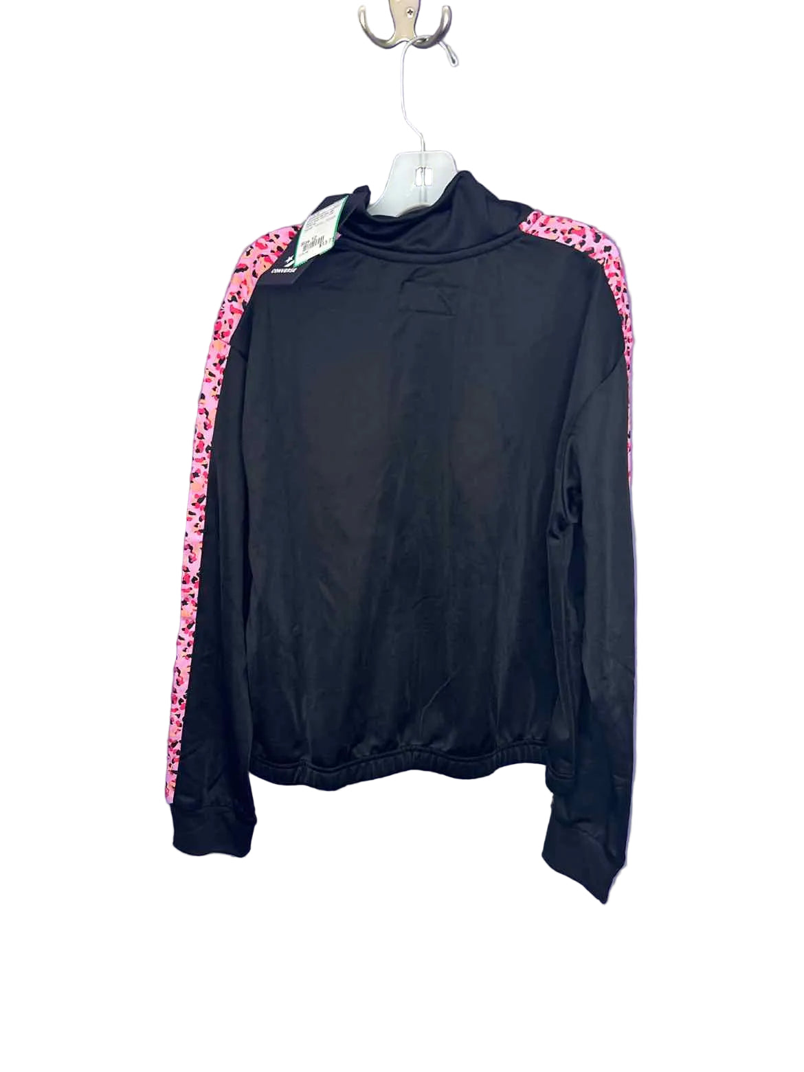 Converse All Star (B) Black Pink Youth Size 12 AthleticSweatshirt
