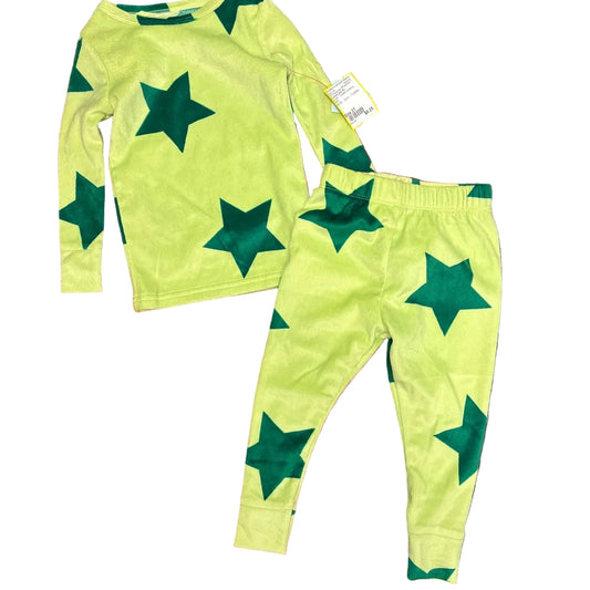 Cat and Jack (D) Green Toddler Size 2T 2PCSleepwear