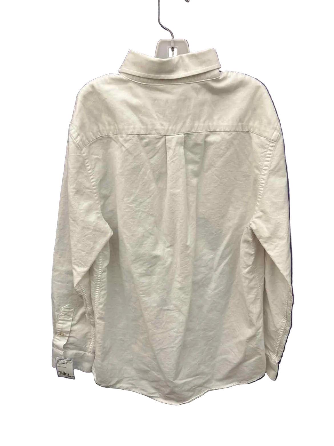 Vineyard Vines (A) White Youth Size 12 ButtondownLS