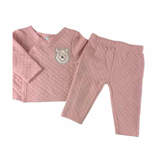 Disney (B) Pink Infant Size 6-9 MO 2PC Casual