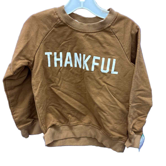 Little Joy Co Brown Toddler Size 4T Sweatshirt