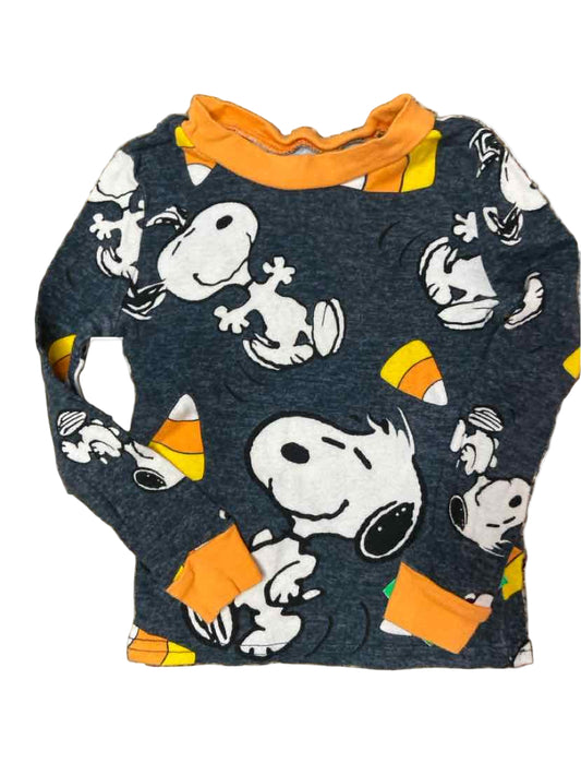 peanuts Gray Toddler Size 3T 2PCSleepwear