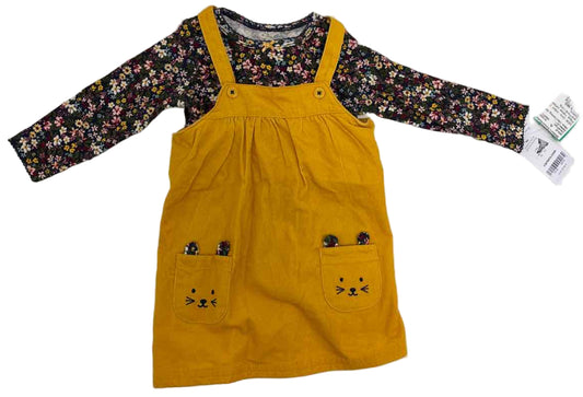 Carters (C) Yellow Infant Size 9 MO CasualDress