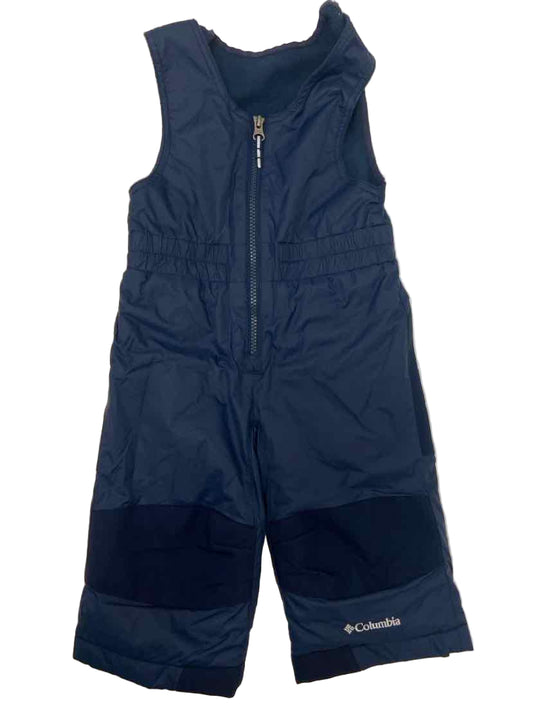 Columbia - Clothing (B) Navy Infant Size 12-18 MO Snow Bibs Pants