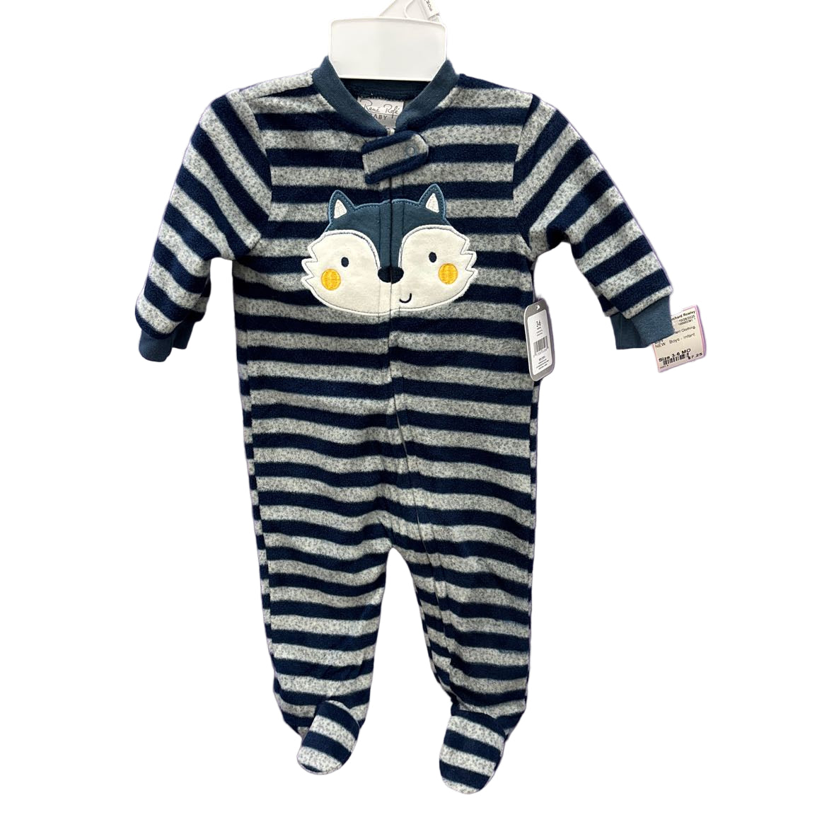 Rene Rofe (C) Blue Gray Infant Size 3-6 MO 1PCSleepwear