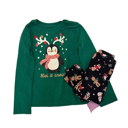Holiday Time (D) Christmas Toddler Size 4-5 2PCCasual