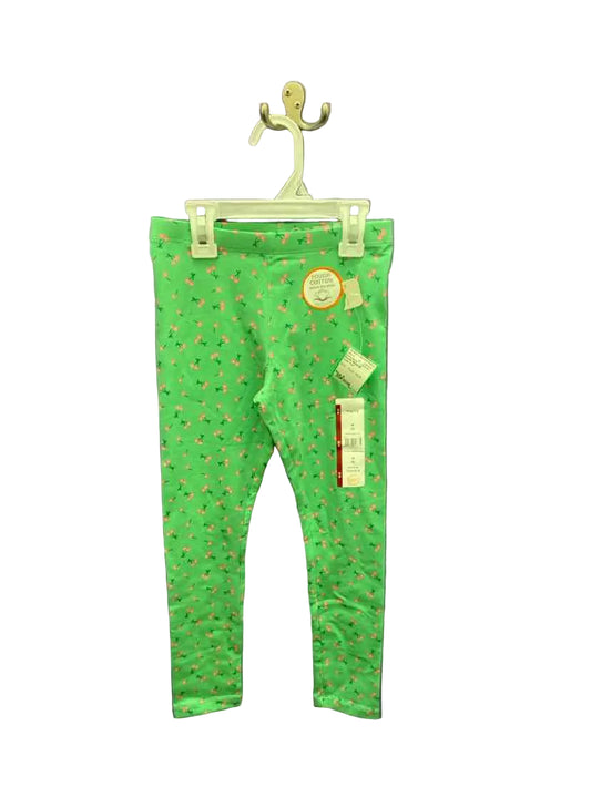 Wonder Nation (E) Green Print Youth Size 8 BasicLeggings