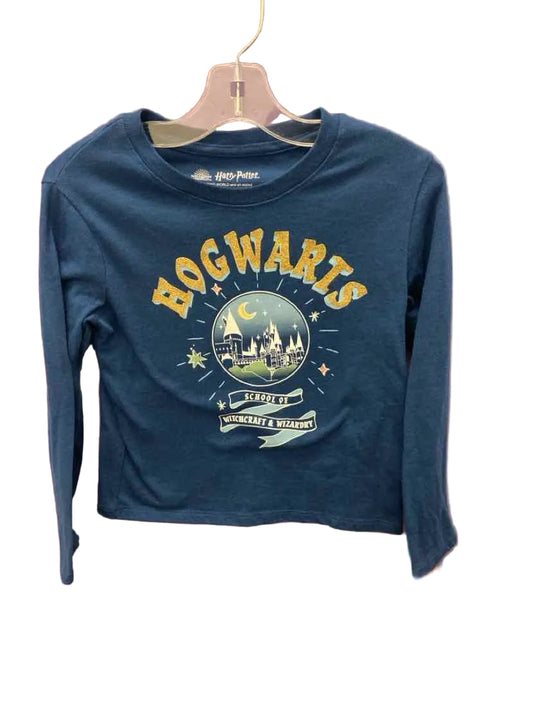 harry potter Navy Youth Size 7 LSTop