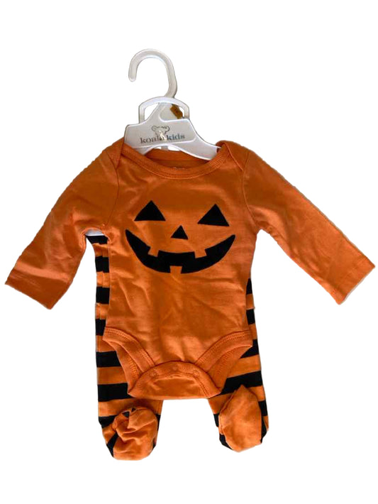 Koala Kids (D) Orange Infant Size NB 3PC Casual