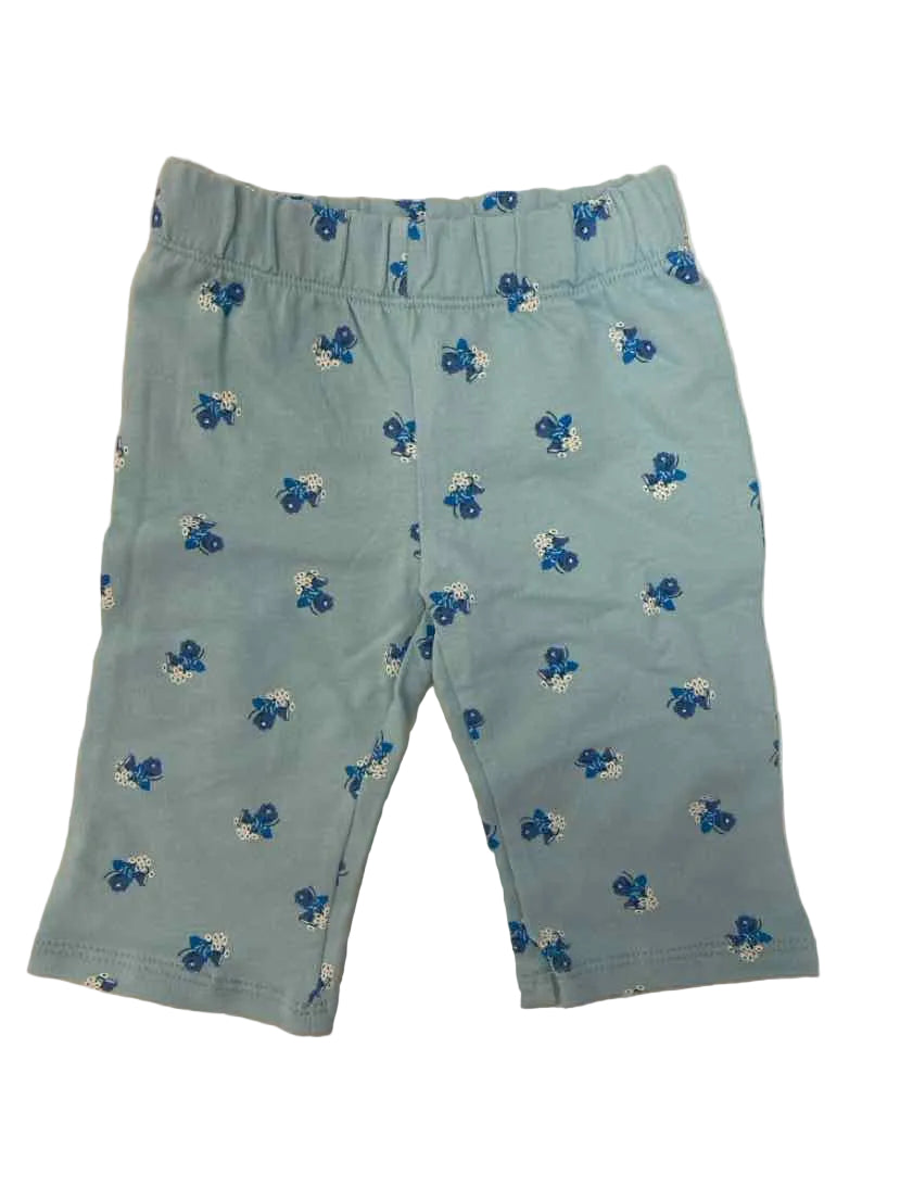 Carters (C) White Blue Infant Size 6 MO 3PC Casual