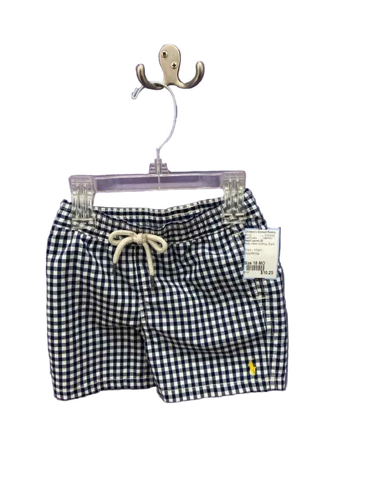 Ralph Lauren (A) Plaid Infant Size 18 MO SwimTrunks