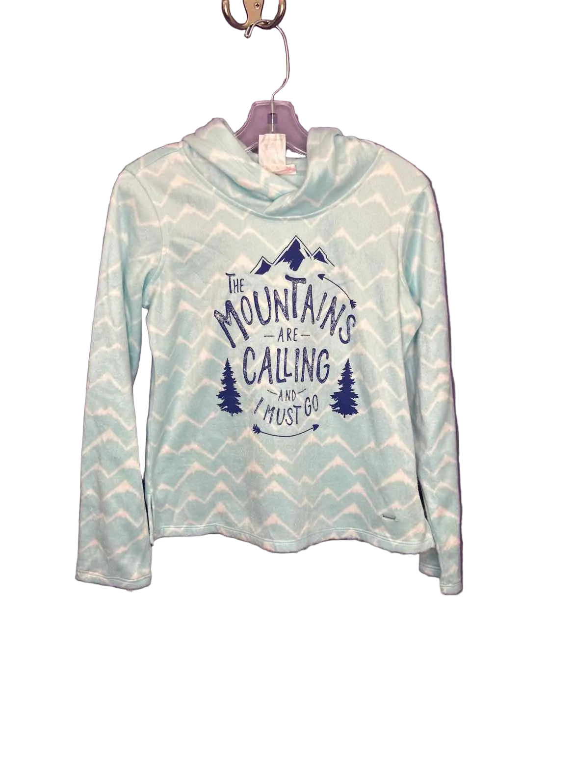 American Girl (A) Blue Youth Size 10-12 Fleece