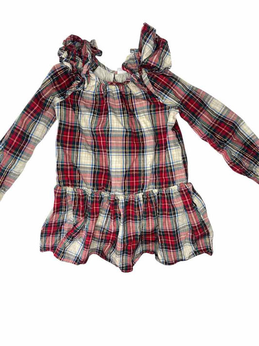 Gap (B) Plaid Toddler Size 4 PartyDress