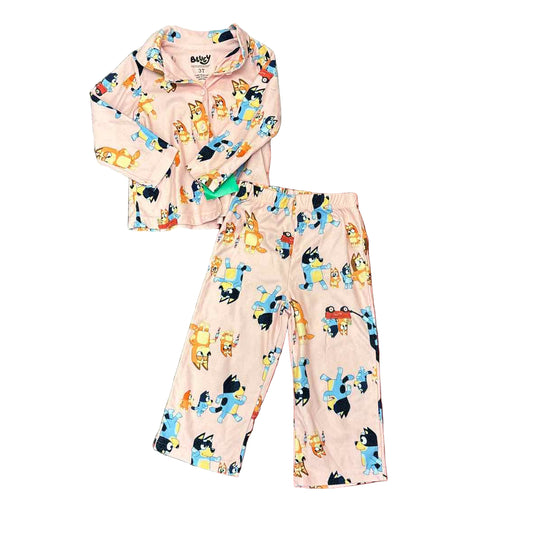 Bluey Character Toddler Size 3T 2PCSleepwear
