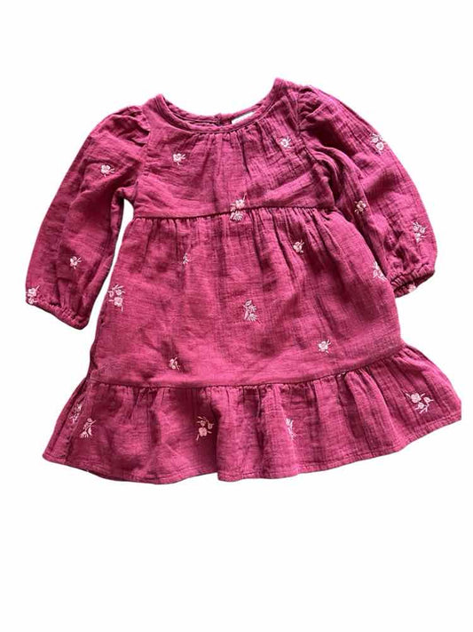 Cat and Jack (D) Red Toddler Size 2T CasualDress