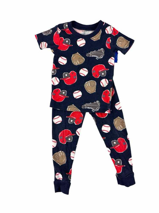 Carters (C) Sports Team Infant Size 12 MO 2PCSleepwear