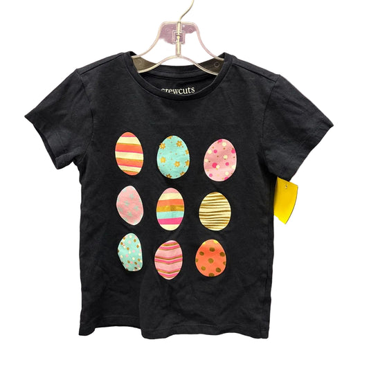 Crewcuts (B) Navy Toddler Size 4-5 Short Sleeve Top