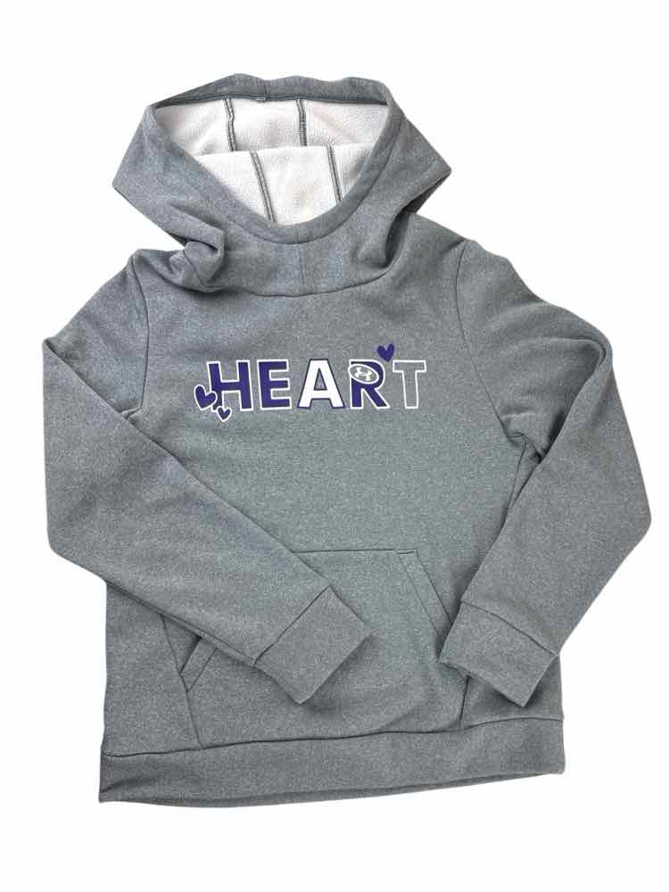 Under Armour (B) Gray Youth Size 8 Sweatshirt