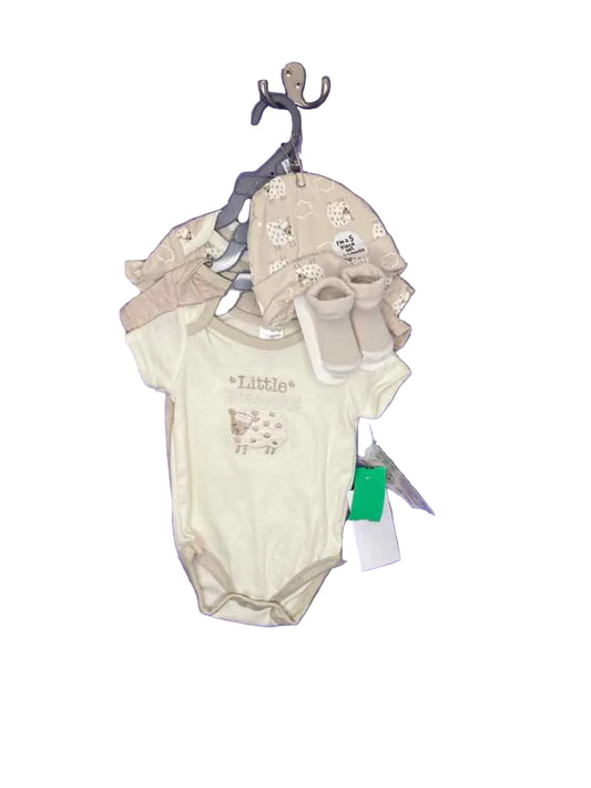 Little Beginnings (E) Cream Infant Size 3-6 MO 3PC Casual