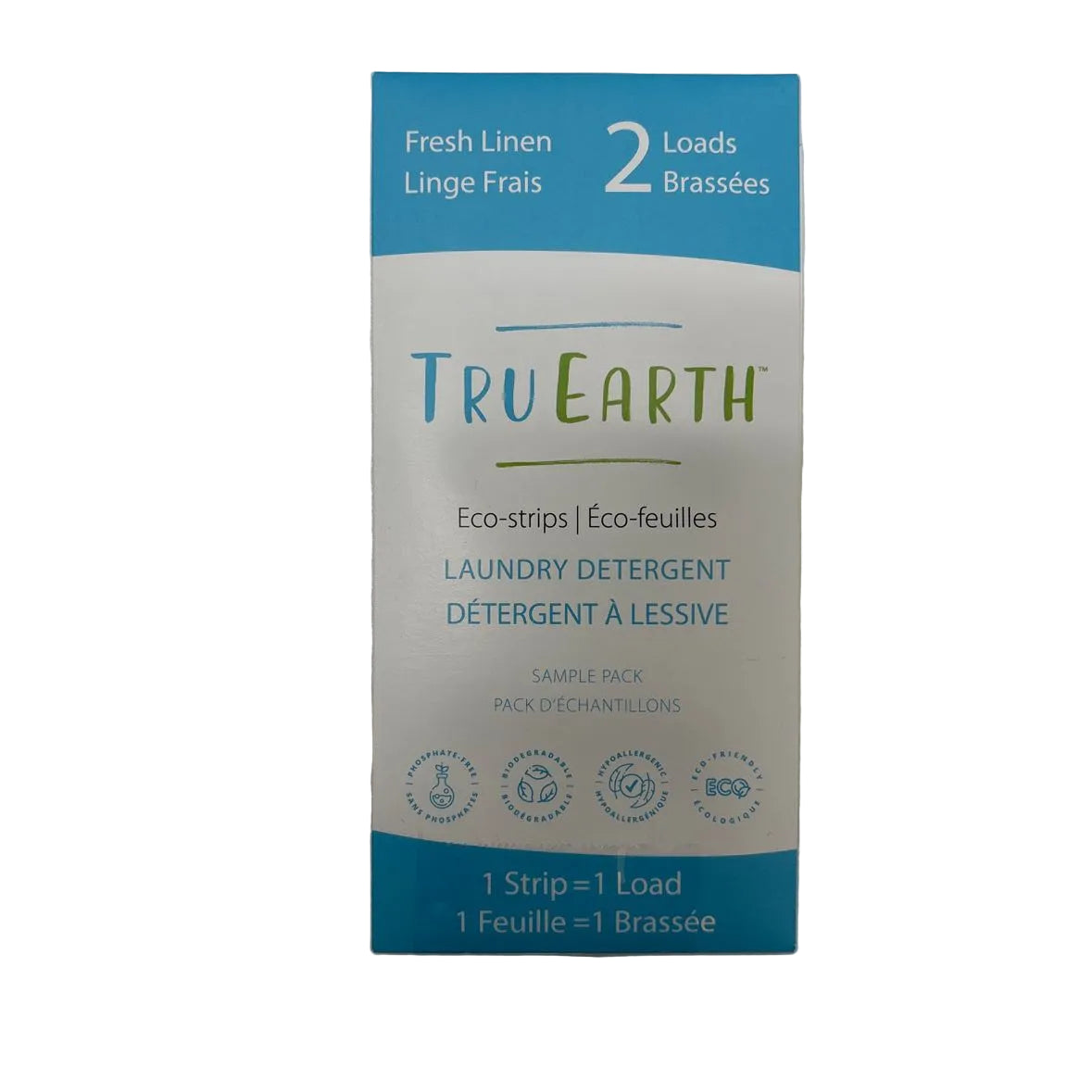 TruEarth Fresh Linen Laundry Detergent Eco Strips