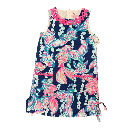 Lilly Pullitzer (AA) Blue Pink Youth Size 10 CasualDress