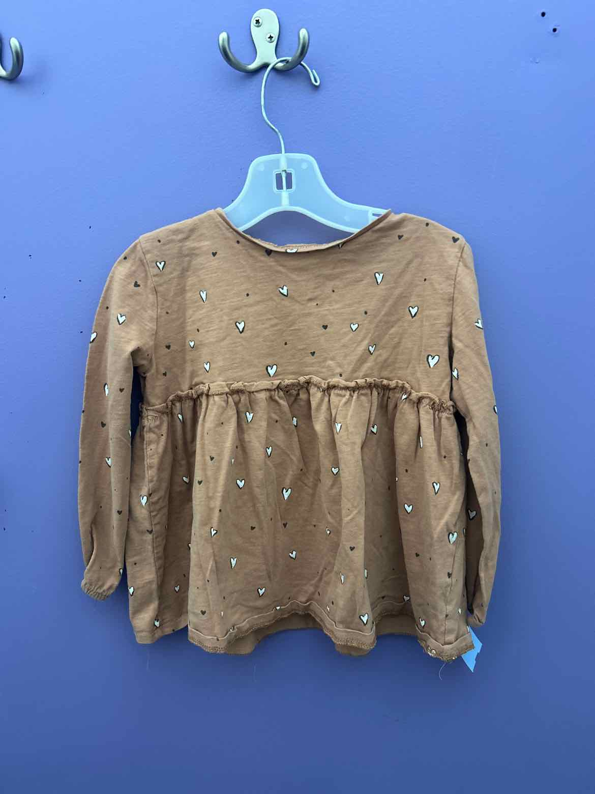 Zara (B) Brown Toddler Size 4-5 LSTop